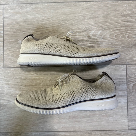Men's Beige Cole Haan Shoes - Picture 1 of 5